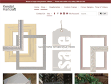Tablet Screenshot of kendallhartcraft.com